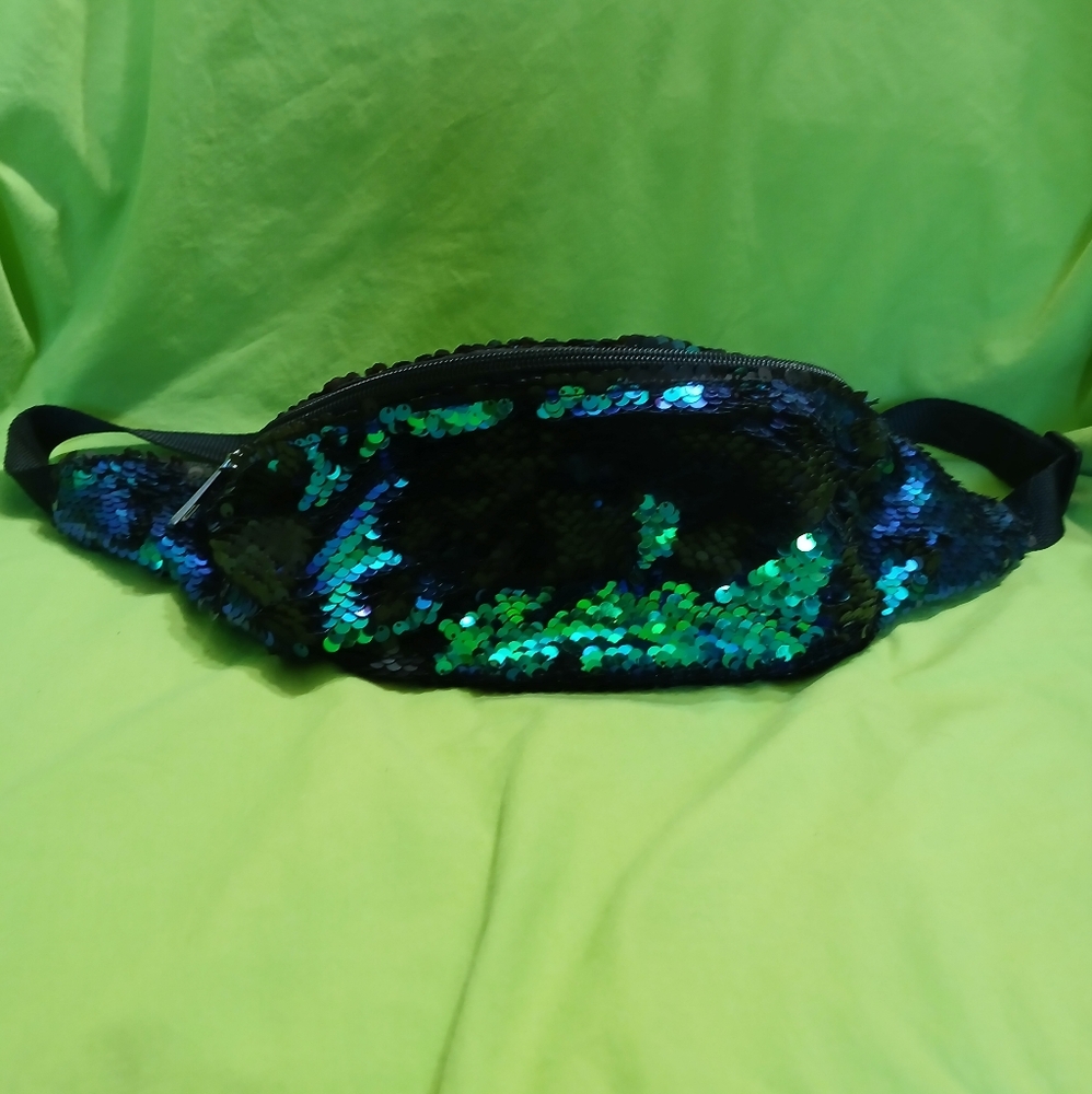 Sequin color changing fanny pack/belt bag